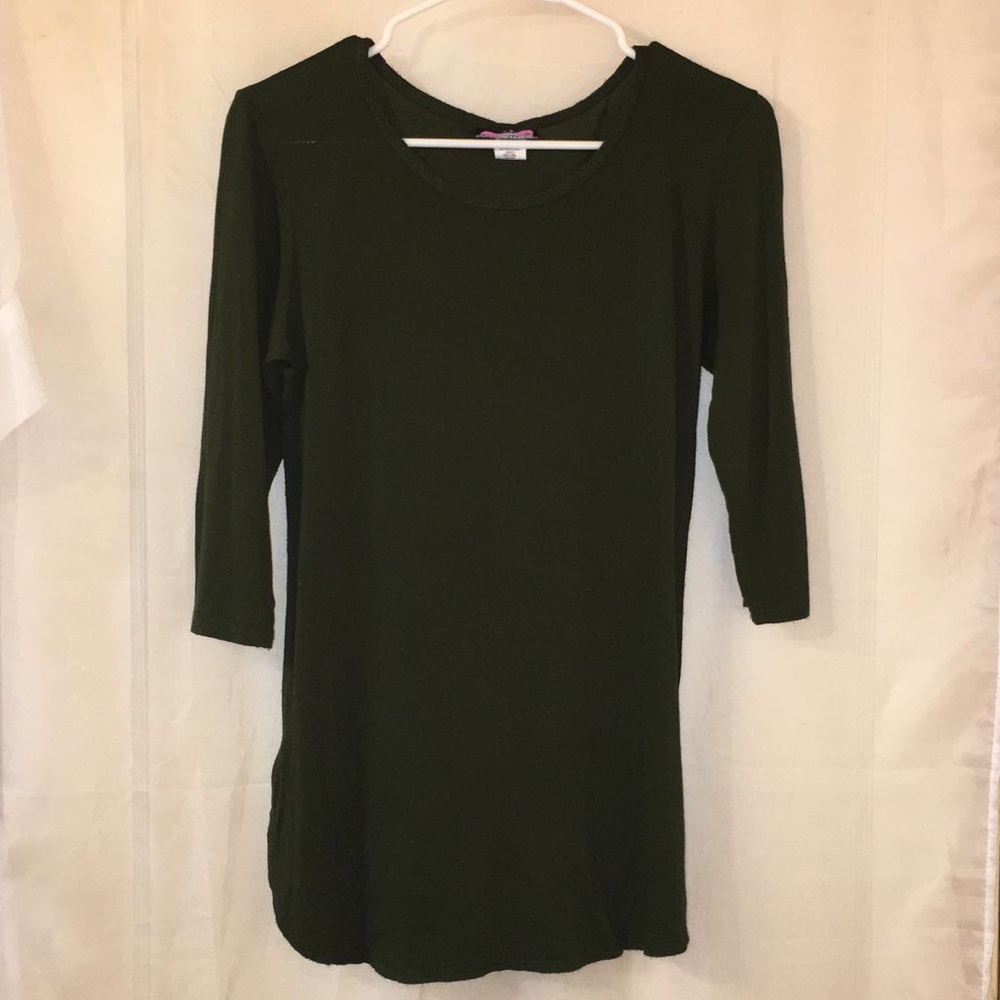 Olive green tunic